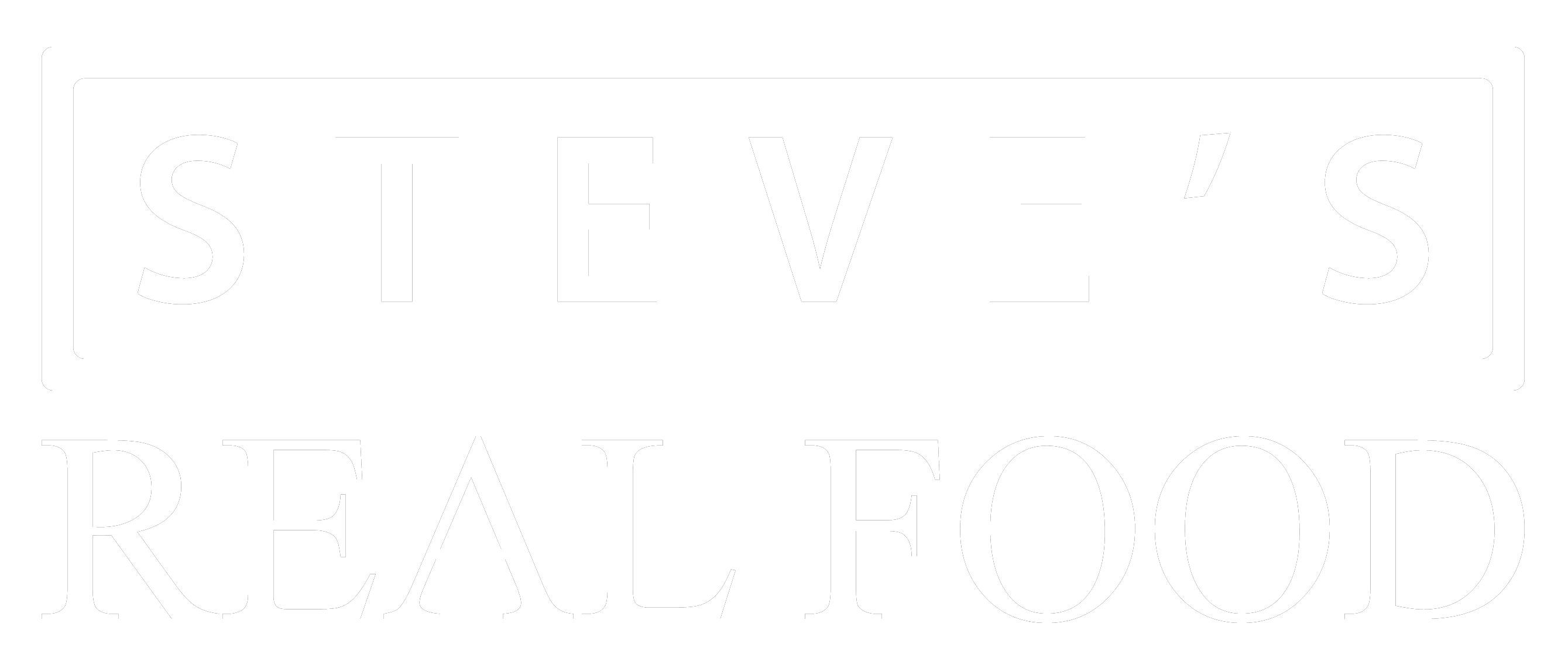 Steves Logo White