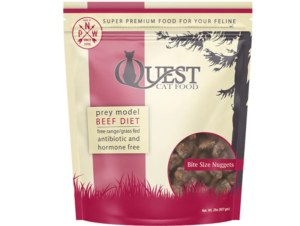 Quest Frozen Raw Cat Food Beef Recipe