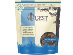 Frozen Raw Cat Food White Fish Recipe