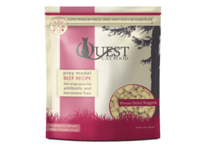 Quest Freeze-Dried Raw Cat Food Beef Recipe
