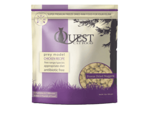 Quest Freeze-Dried Raw Cat Food Chicken Recipe