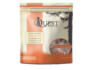 Quest Freeze-Dried Raw Cat Food Pork Recipe