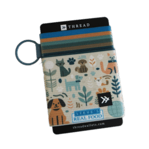 Front of Steves Real Food Wallet